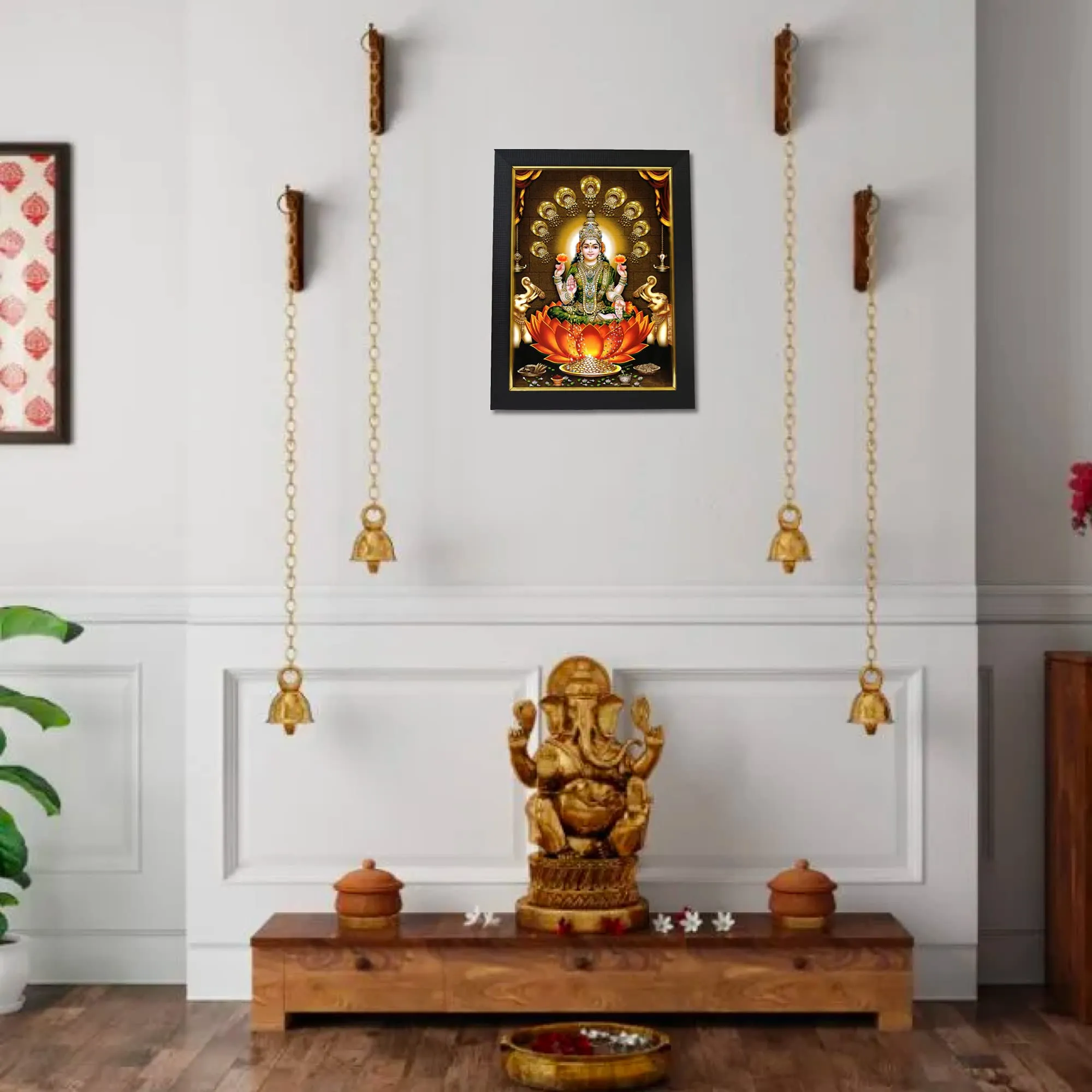 101Temples Godess Dhana Lakshmi Photo Frame