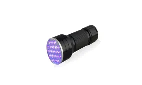 21 LEDs 395nm UV Flashlights Detector