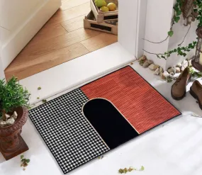 3D Digital Printed Carpet,  Bath/Door with Anti Slip Backing - DR1027