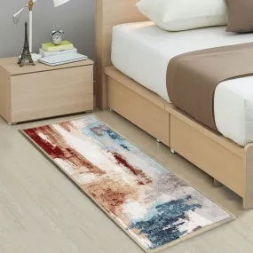 3D Digital Printed Carpet, Bed Runner with Anti Slip Backing - DR1029