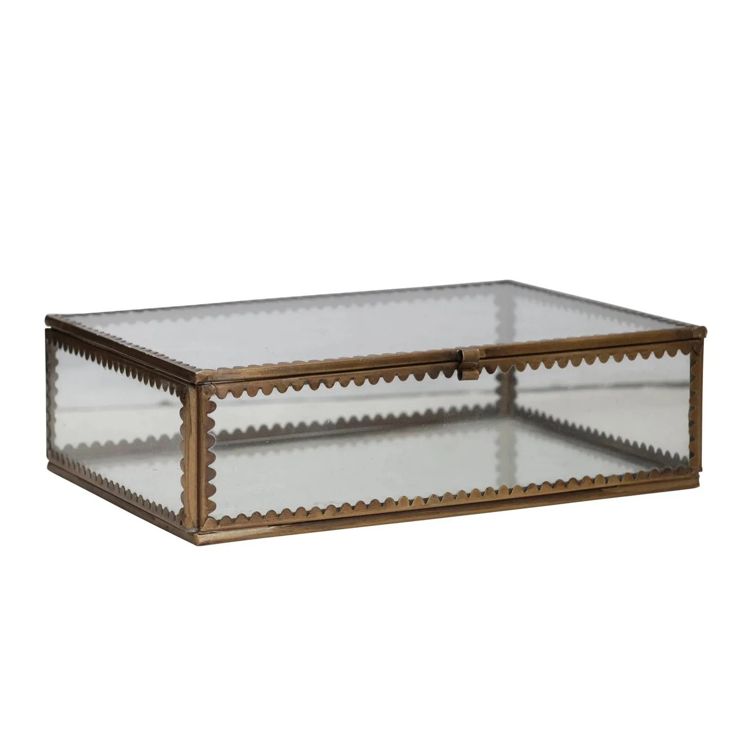 Brass & Glass Display Box (Large)