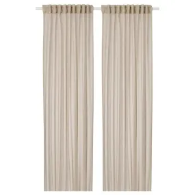 Curtains Ikea Hallebracka 145X250 2 pcs, beige