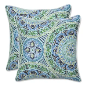 Delancey Lagoon 16.5-Inch Throw Pillow (Set of 2)