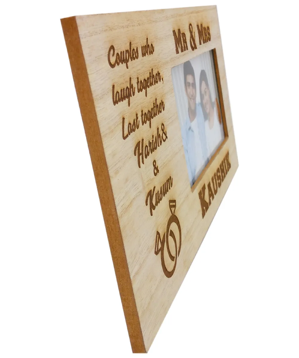 Engraved Photo Frame