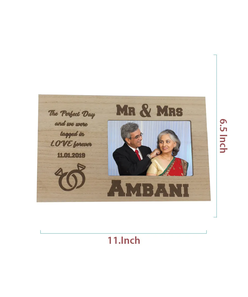 Engraved Photo Frame