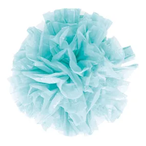 Just Fluff Colored Plastic Poms Package of 25 Poms Hunter Green