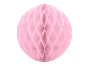 Light Pink Honeycomb Ball Party Decoration 40cm