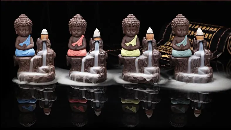 'Little Buddha' Ceramic Incense Holder