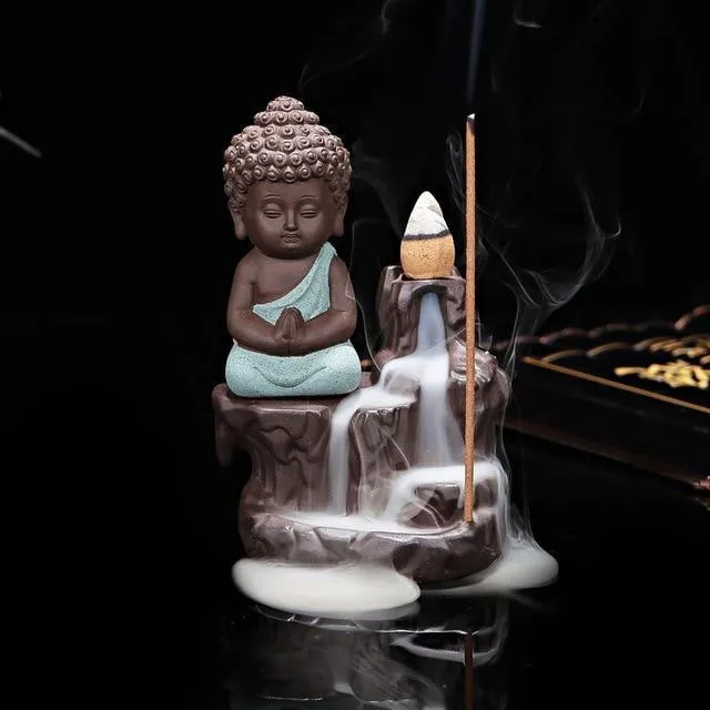 'Little Buddha' Ceramic Incense Holder