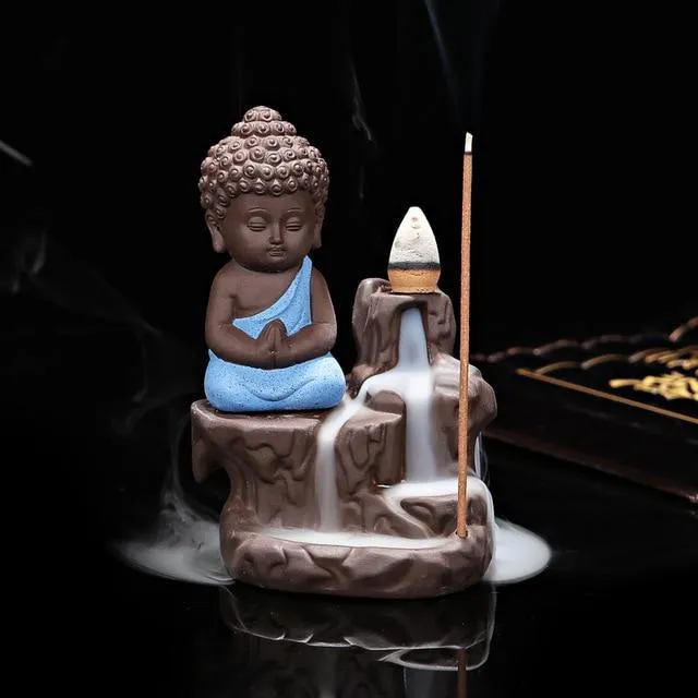 'Little Buddha' Ceramic Incense Holder