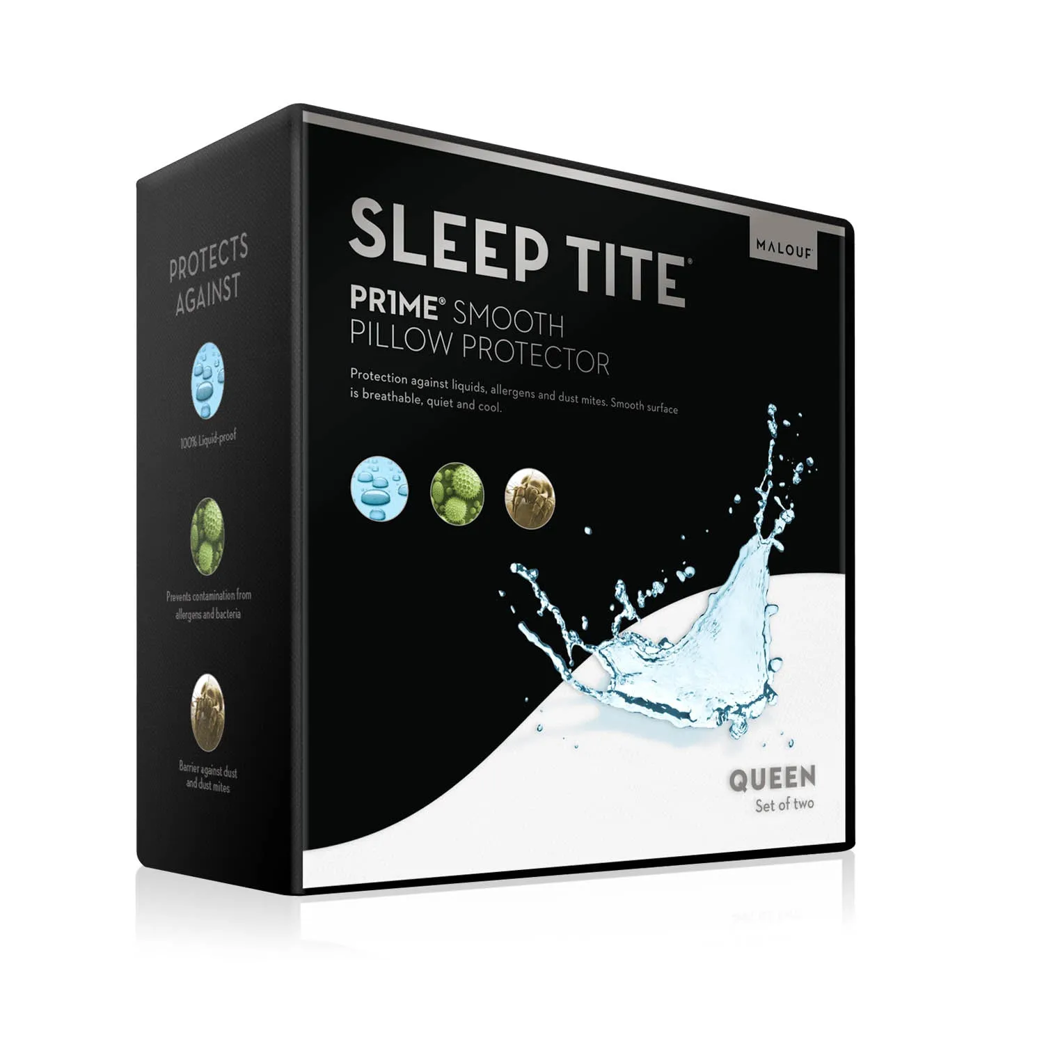 Malouf Pr1me® Smooth Pillow Protector