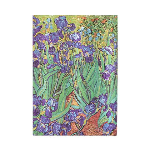 Midi Lined Journal - Van Gogh Irises