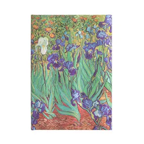 Midi Lined Journal - Van Gogh Irises