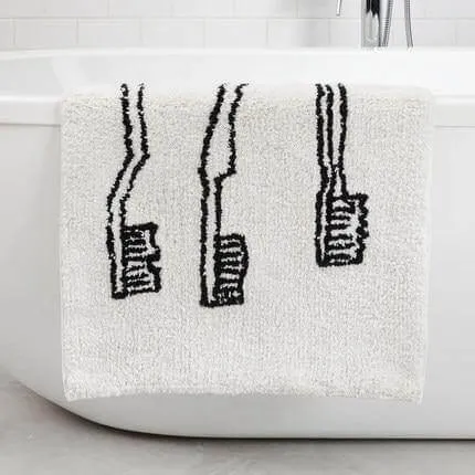 Nordic Funny Bathroom Area Carpets