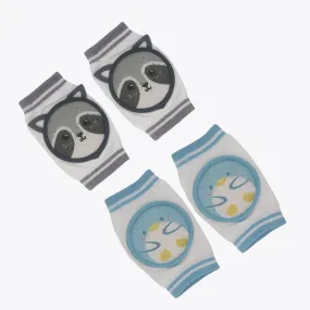 Panda and Paw Set of 2 Baby Knee Pads