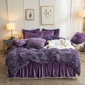 The Softy Ombre Purple Bed Set