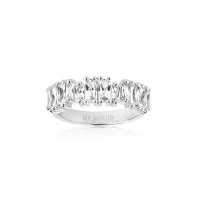 White Zirconia Antella Piccolo Ring SJ-R1077-CZ