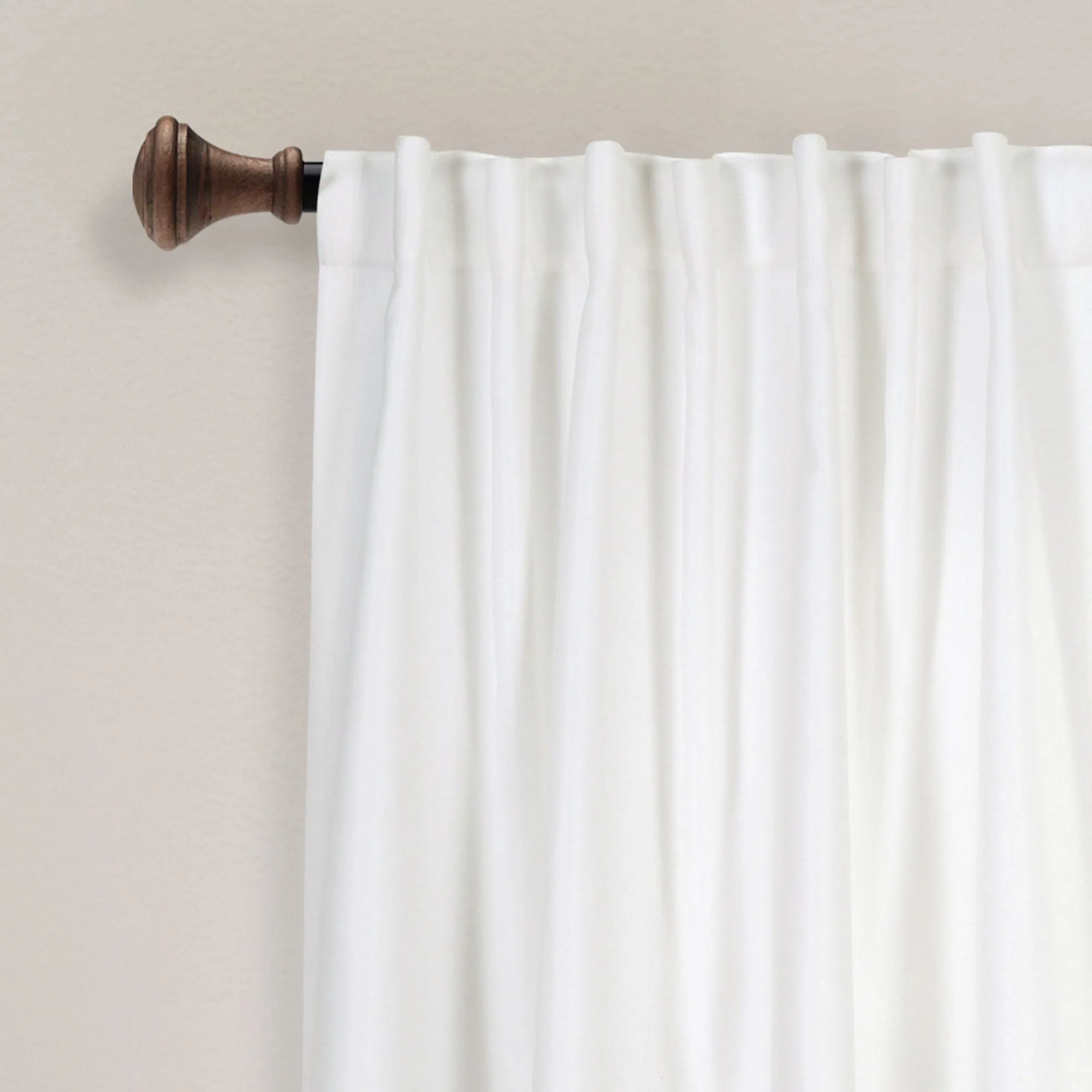 Zuri Flora Light Filtering Window Curtain Panel Set